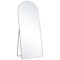 71-Inch Arched Full-Length Floor Mirror Tempered Glass with Aluminum Alloy Frame & Stand